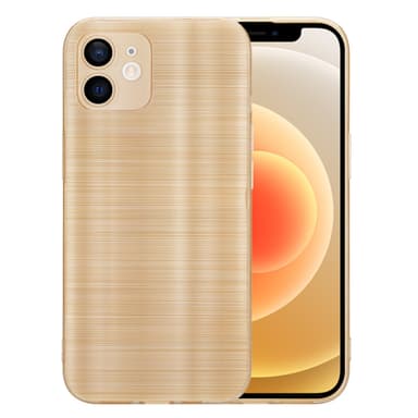 iPhone 12 Silikondeksel Beskyttelse (gold)