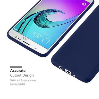 Deksel Samsung Galaxy J5 2016 Silikon cover (blå)