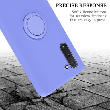 Deksel Samsung Galaxy NOTE 10 Ring Case (lilla)