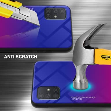 Deksel Samsung Galaxy A71 4G Case Cover (svart)