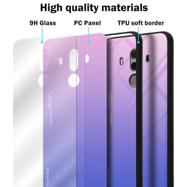 Deksel Huawei MATE 10 PRO Case Cover (svart)