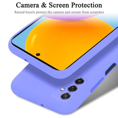 Samsung Galaxy M52 5G silikondeksel case (lilla)