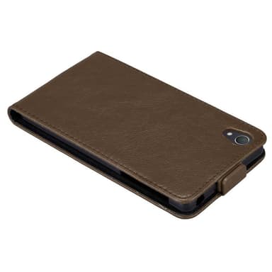 Sony Xperia Z2 deksel flip cover (brun)