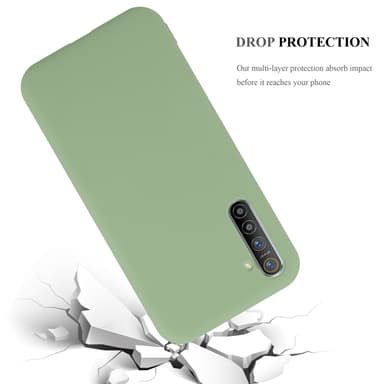 Deksel Realme X2 / XT / Oppo K5 Silikon cover (grønn)