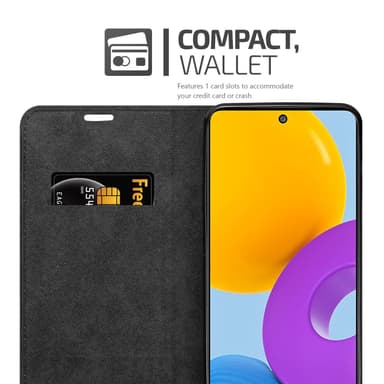 Samsung Galaxy M52 5G lommebokdeksel case (rød)