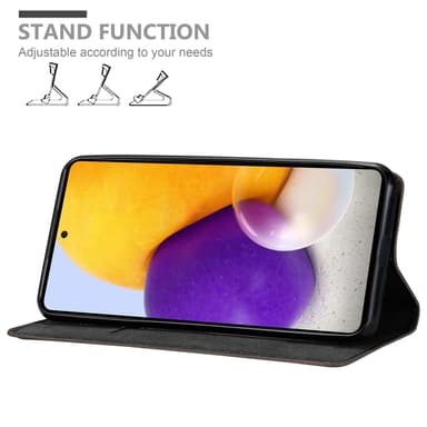 Samsung Galaxy A73 5G lommebokdeksel case (brun)