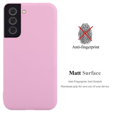 Deksel Samsung Galaxy S22 PLUS Silikon cover (rosa)