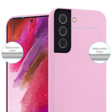 Deksel Samsung Galaxy S22 PLUS Silikon cover (rosa)