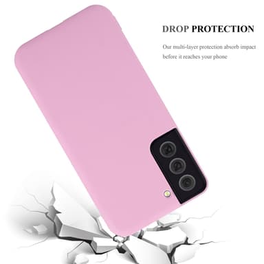 Deksel Samsung Galaxy S22 PLUS Silikon cover (rosa)