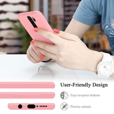 Xiaomi RedMi NOTE 8 PRO silikondeksel case (rosa)