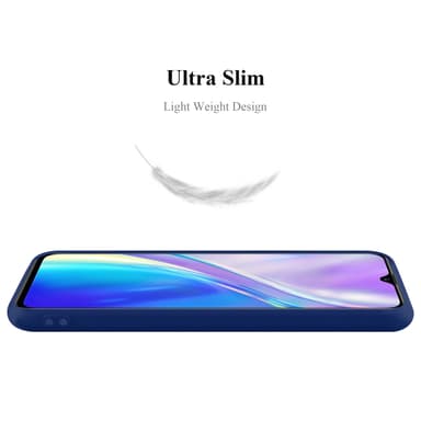 Deksel Realme X2 / XT / Oppo K5 Silikon cover (blå)