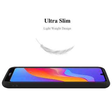 Deksel Honor 8A Silikon cover (svart)