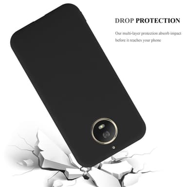 Deksel Motorola MOTO G5S Silikon cover (svart)