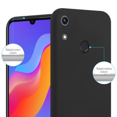 Deksel Honor 8A Silikon cover (svart)