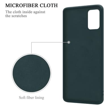 Deksel Samsung Galaxy A71 4G Ring Case (grønn)