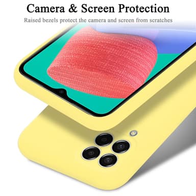 Samsung Galaxy M33 5G silikondeksel case (gul)