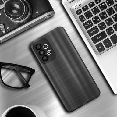 Samsung Galaxy A33 5G Silikondeksel Beskyttelse (svart)