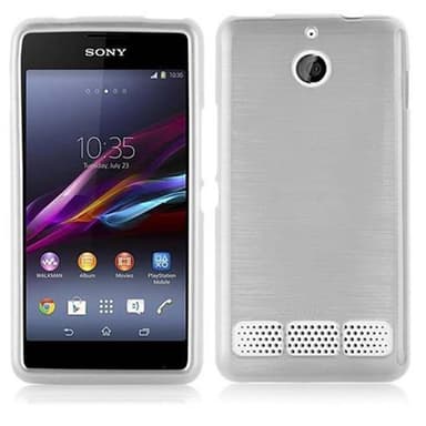 Sony Xperia E1 silikondeksel cover (sølv)