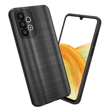 Samsung Galaxy A33 5G Silikondeksel Beskyttelse (svart)