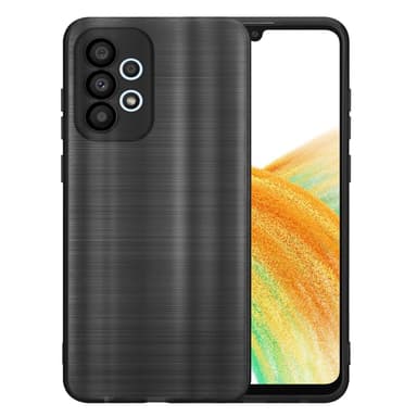 Samsung Galaxy A33 5G Silikondeksel Beskyttelse (svart)