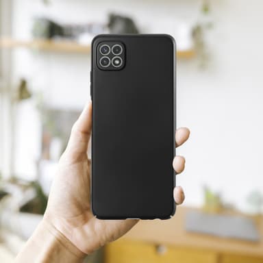 Deksel Samsung Galaxy A22 5G Case Cover (svart)