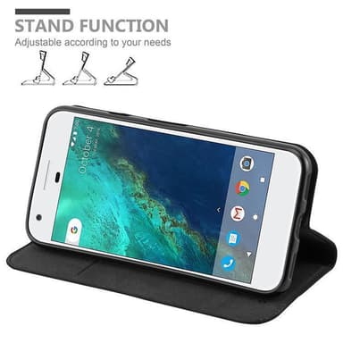 Google PIXEL lommebokdeksel case (svart)