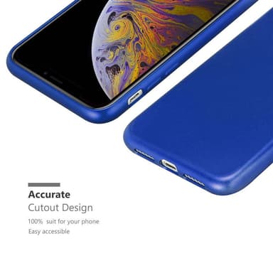 Deksel iPhone XS MAX Case Cover (blå)