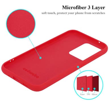 Samsung Galaxy S20 ULTRA silikondeksel case (rød)