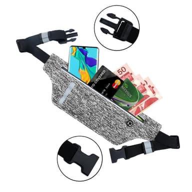 Midjeväska/mobilväska med flaskelomme Mobiltelefon