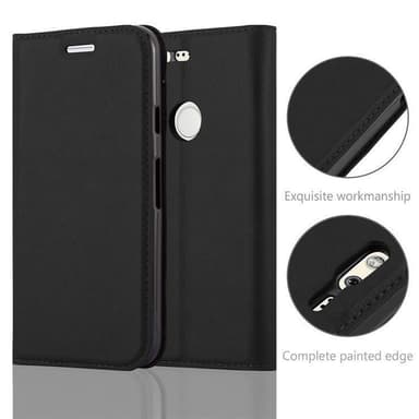 Google PIXEL lommebokdeksel case (svart)