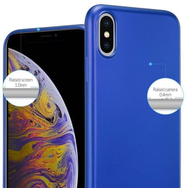 Deksel iPhone XS MAX Case Cover (blå)