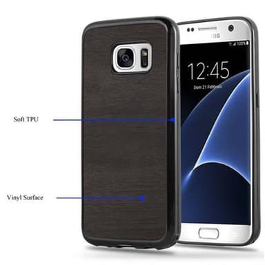 Samsung Galaxy S7 Deksel Case Cover (svart)