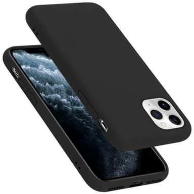 iPhone 11 PRO silikondeksel case (svart)