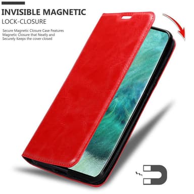 Oppo FIND X2 lommebokdeksel case (rød)