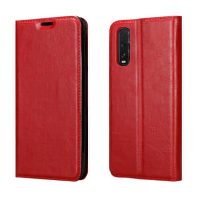 Oppo FIND X2 lommebokdeksel case (rød)