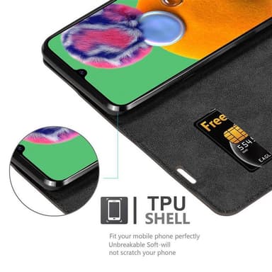 Samsung Galaxy A90 5G lommebokdeksel case (brun)