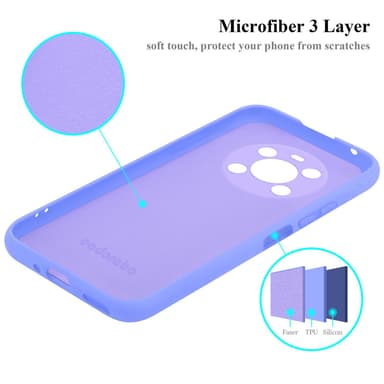 Honor MAGIC 4 LITE silikondeksel case (Lilla)