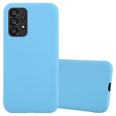 Deksel Samsung Galaxy A53 5G Silikon cover (blå)