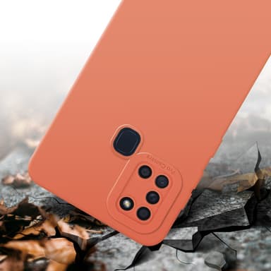 Samsung Galaxy A21s Deksel case (oransje)