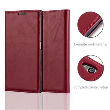 Sony Xperia Z5 lommebokdeksel case (rød)