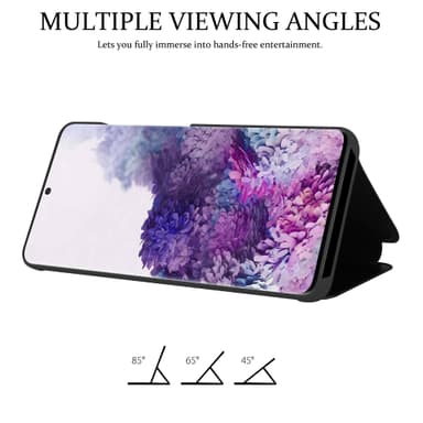 Samsung Galaxy S21 PLUS lommebokdeksel etui (svart)