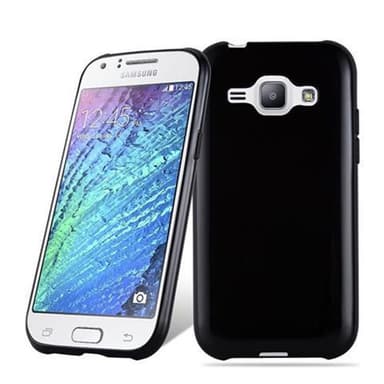 Samsung Galaxy J1 2015 deksel ultra slim (svart)