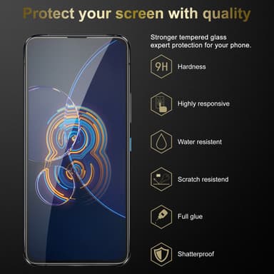Asus ZenFone 8 FLIP 3x Skjermbeskytter Skärmskydd