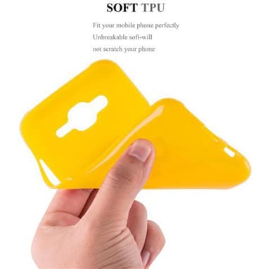 Samsung Galaxy J5 2015 Deksel Case Cover (gul)