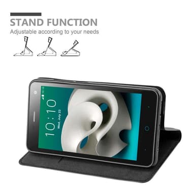 ZTE Blade L3 lommebokdeksel case (svart)