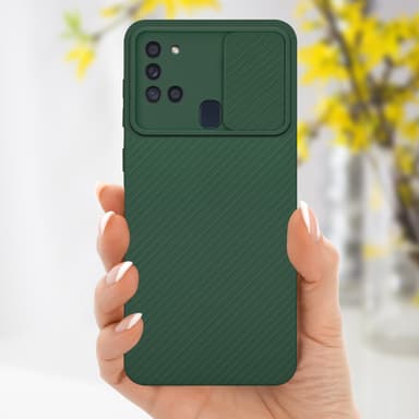 Deksel Samsung Galaxy A21s cover (grønn)