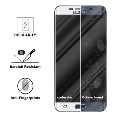 Samsung Galaxy S6 EDGE PLUS Skjermbeskytter Skärmskydd