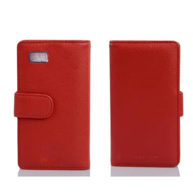 HTC Desire 600 lommebokdeksel etui (rød)