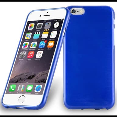 iPhone 6 / 6S silikondeksel cover (blå)