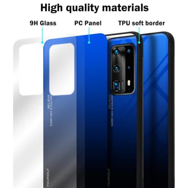 Deksel Huawei P40 PRO / P40 PRO+ Case Cover (svart)